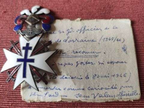 Médaille Croix de Lorraine grand officier